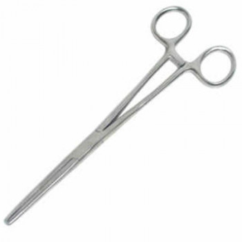 10 inch Self Locking Stainless Steel straight Surgical Forceps
