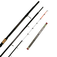 13FT ALASKA CARBON ULTIMATE METHOD FEEDER ROD WITH 2 TIPS F108, CARBON