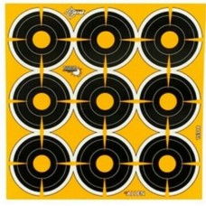 Allen EZ See Adhesive Aiming Dots 2 inch Targets 9 dot per sheet (15318)
