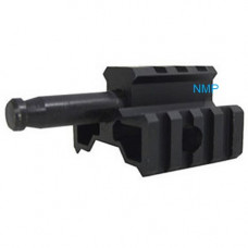 SPIGOT ADAPTER FOR RAIL FITTING BIPODS 20mm weaver, picatinny tri-rails