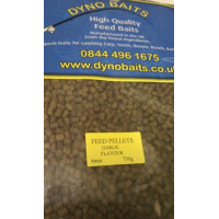GARLIC FLAVOUR FEEDER PELLETS ( 4mm ) ( DYNO BAITS ) 750g bag