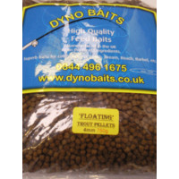 TROUT PELLETS Expander Floating  4mm ( DYNO BAITS ) 750g