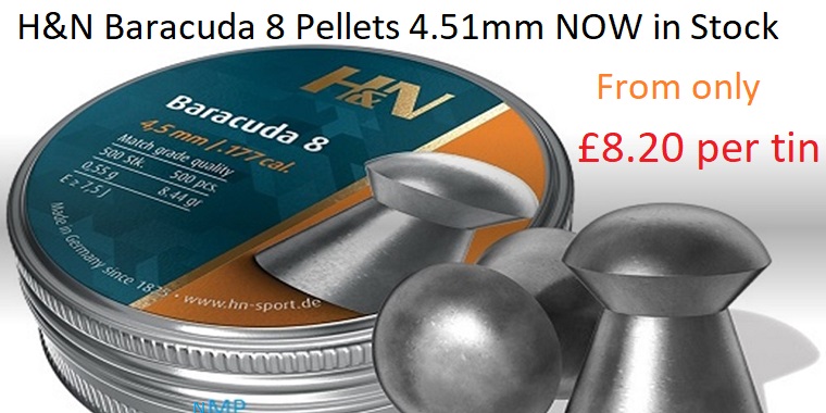 hn baracuda 8 pellets