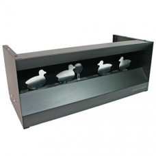 MAGNETIC KNOCK DOWN TARGET DUCKS 4 + 1 PELLET TRAP FOR AIR RIFLES Anglo Arms