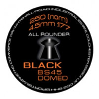 SMK BS45 BLACK Domed Head .177 Calibre Air Gun Pellets 8.4 grains tin of 250
