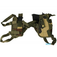 Shoulder Pistol Holster 2 Mags CAMO D