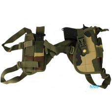 Shoulder Pistol Holster 2 Mags CAMO D