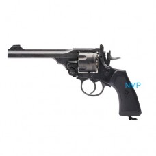 Webley MkVI Service 6 inch Revolver Battlefield Aged Finish .22 Calibre Pellet Rifled Barrel 6 shot 2.1 ft/lbs .455