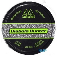 Air Arms Hunter .22 calibre 5.50mm Pointed Airgun Pellets 16 grains tin of 500