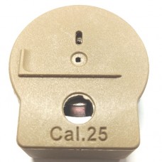 Armstar Custom patented design Webley NEW Design after Market Mastiff, Webley Raider 12, Webley Eclipse PCP, .25 calibre Spare Magazine 8 Shot beige