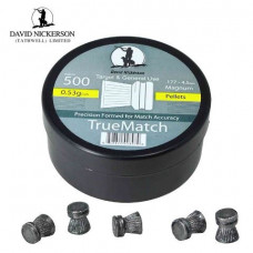 David Nickerson True Match Pellets .177 Calibre 8.18 grain Tubs of 500