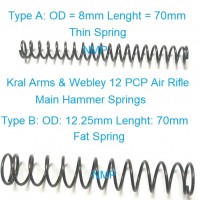Webley 12 PCP Air Rifles Main Hammer Spring (B Fat)