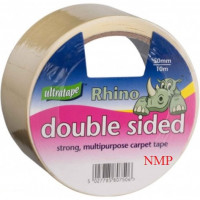 RHINO CARPET TAPE STRONG MULTIPURPOSE DOUBLE SIDED (50MM X 10M)