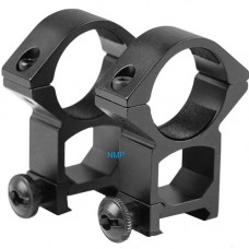 2 piece Weaver Scope Mounts 25mm tube High N1