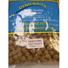TROUT PELLETS Skretting Mainstream Coarse fish pellets 11mm Jumbo ( DYNO BAITS ) 750g