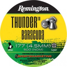 Remington Thunder BARACUDA .177 calibre Semi Pointed Air Gun Pellets 10.65 grains Tin of 500